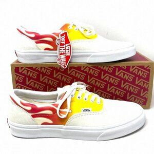💖MEGA SALE💖VANS Era Flame White Off Suede VN0A4BV4223 Sneakers Men's Canvas